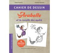 Cahier de dessin : Arabelle et la recette des makis: Cahier de dessin enfant à partir de 6 ans - Apprendre à dessiner