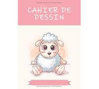 Cahier de dessin: Cahier d'épanouissement artistique pour enfant, 96 pages A4 pour apprendre à dessiner et exprimer sa créativité