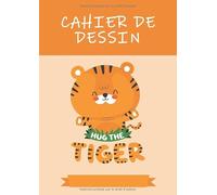 Cahier de dessin: Cahier d'épanouissement artistique pour enfant, 96 pages A4 pour apprendre à dessiner et exprimer sa créativité