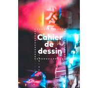 Cahier de dessin: Carnet de croquis grand format art Japon Tokyo pour dessin, peinture, aquarelle, création: 100 pages à remplir. Cahier et carnet de ... blanc idéal pour crayon de couleur, feutres