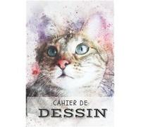Cahier de dessin: Carnet de Croquis pour dessin, peinture, aquarelle, esquisse - 100 pages à remplir - 17.8 x 25.4 cm aucun (Auteur)