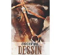 Cahier de dessin: Carnet dessin enfant et adulte pour peinture, aquarelle, esquisse - Carnet de croquis de mode - Livre de pages vierges pour apprendre à dessiner.