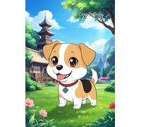 Cahier De Dessin Enfant A4: Animaux : Chien - 21x297 Cm - Feuilles Blanches - Sans Spirale - Grand Format - 96 Pages à Crayon - Joli Couverture Souple ... Idéale pour Glisser Dans Sac à Dos, Cartable.