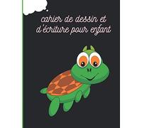 cahier de dessin et d'écriture pour enfant: Un cadeau idéal pour enfant. Lisez la description de ce cahier juste en dessous pour savoir ce que contient ce cahier.
