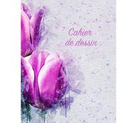 Cahier De Dessin: Grand Cahier De Dessin Couverture D'art, Pour Peinture, Dessin, Croquis D'idées De Dessins Carnet De Croquis Au Crayon A5 En Feuilles Blanches De Haute Qualité 108 Pages ...