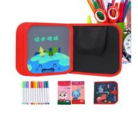 Cahier de dessin imperméable éducatif avec stylos