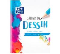 Cahier de dessin Oxford School 24 x 32 cm Multicolore G