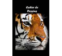 cahier de dessins animaux format A5: carnet de dessins livre de dessins adultes enfants