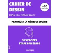 Cahier de dessins : Méthode Loomis