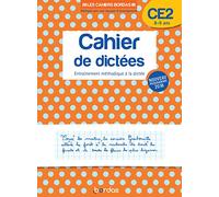 Cahier de dictées CE2