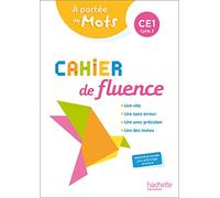 Cahier de fluence CE1 - A portée de mots - Cahier élève - Ed. 2022