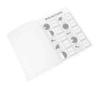 Cahier de Fractions pour Garçon et Filles en Papier, Exercices de Base