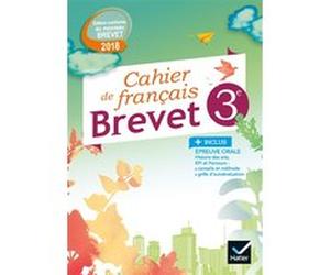 Cahier de Français 3e Spécial Brevet Éd. 2018 Raphaël Gaudin (Auteur)