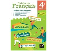 Lisa Bellet – Cahier de Français 4e – Cahier élève – Ed. 2024 – Broché