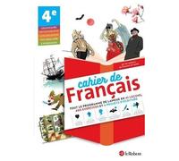 Cahier de français 4e