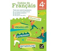 Cahier De Français 4e