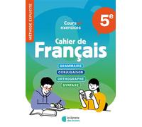 Cahier de français 5e (2026) - Méthode explicite - Marine Duverger - Librairie Des Ecoles - broché - Scolaire / Universitaire