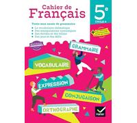 Cahier de Français 5e - Ed. 2026 - Cahier élève