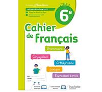 Cahier de Français cycle 3/6e – cahier d'activités – Éd. 2022