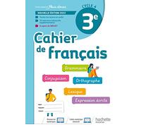 Cahier de Français cycle 4/3e - cahier d'activités Edition 2022 - Chantal Bertagna - Hachette Education - broché - Scolaire / Universitaire