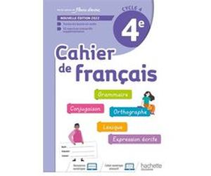 Cahier de Français cycle 4/4e - cahier d'activités Chantal Bertagna (Auteur), Françoise Carrier-Nayrolles (Auteur)