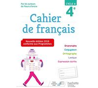 Cahier de français cycle 4 / 4e - Ed. 2018