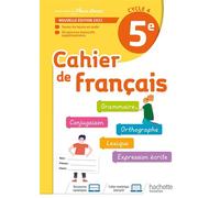Cahier de Français cycle 4/5e - cahier d'activités Edition 2022 - Chantal Bertagna - Hachette Education - broché - Scolaire / Universitaire