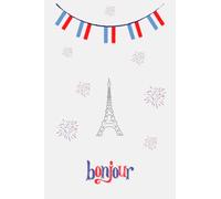 Cahier de français- French notebook- 60 pages - 6x9