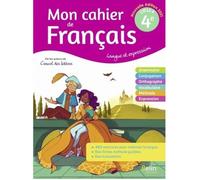 Cahier de français - Mon cahier de français - 2021 - Cycle 4 - Grammaire - Conjugaison - Vocabulaire