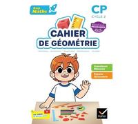 Cap Maths CP - Ed. 2025 - Cahier de Géométrie-Mesure - Roland Charnay - Hatier - broché - Scolaire / Universitaire