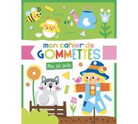 Atelier Cloro – Mon Joli Jardin – Cahier de gommettes – Broché