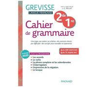 Cahier De Grammaire Grevisse 2de/1re