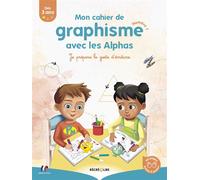 Cahier de graphisme 1 avec les alphas Je prépare le geste d'écriture - Ella Coalman - Recrealire - broché - Scolaire / Universitaire