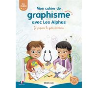 Cahier de graphisme 2 avec les alphas Je prépare le geste d'écriture - Ella Coalman - Recrealire - broché - Scolaire / Universitaire