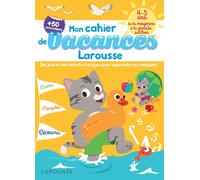 Cahier de jeux de vacances Larousse 4-5 ans