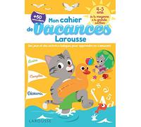 Cahier de jeux de vacances Larousse 4-5 ans