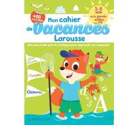 Cahier de jeux de vacances Larousse 5-6 ans