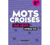 Cahier de Jeux Mots croisés