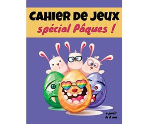 Cahier de jeux spécial pâques - à partir de 8 ans: livre d'activités pour enfants sur le thème de pâques