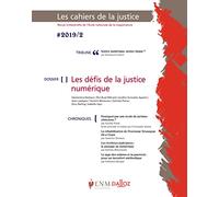 Cahier de la justice 2/2019