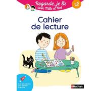 Cahier de Lecture - Regarde je lis ! - dès 5 ans