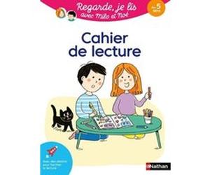 Cahier de Lecture - Regarde je lis ! Éric Battut (Auteur), Marygribouille (Illustration)