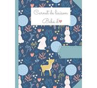 Cahier de liaison Bébé d'Amour: Cahier de correspondance parents /MAM, crèche : Format petit cahier standard. Cahier de vie inclus fiches de liaison et habitudes de vie