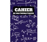 Cahier de mathématiques pour les scientifiques: Grid Paper Notebook 120 Pages, 6x9''. Grid Paper for Engineering, Teachers, Math, and Science, Quad Ruled 5x5 (5 squares per inch)