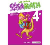 Cahier de Mathématiques - Sésamath - 4e - Exercices progressifs - Pédagogie différenciée - 2021
