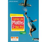Jessica Estevez-Brienne – Cahier de maths 1re Bac Pro Groupements A et B – Livre + licence élève