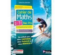 Cahier de maths 1re/Term Bac Pro - Groupements A et B (Spirales) - Livre + licence élève - 2023 Jessica Estevez-Brienne (Directeur éditorial), Jessica Estevez-Brienne (Auteur), Diego Dorian (Auteur),