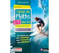 Cahier de Maths - 1re/Terminale Bac Pro - Groupements A et B - Coll. Spirales