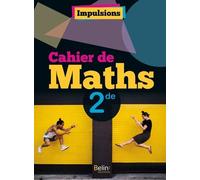 Cahier De Maths 2de