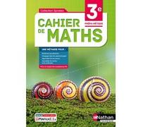Cahier de maths 3e Prépa-Métiers - Livre + licence élève - 2021 Jessica Estevez-Brienne (Directeur éditorial), Laetitia Fortin (Directeur éditorial), Marielle Fron (Auteur), Alexia Mourgues (Auteur),
